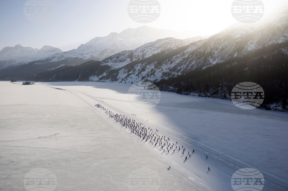Switzerland Skiing Marathon