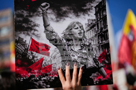 APTOPIX Turkey International Women's Day