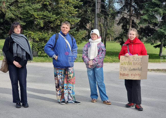 Варна - 8 март - демонстрация