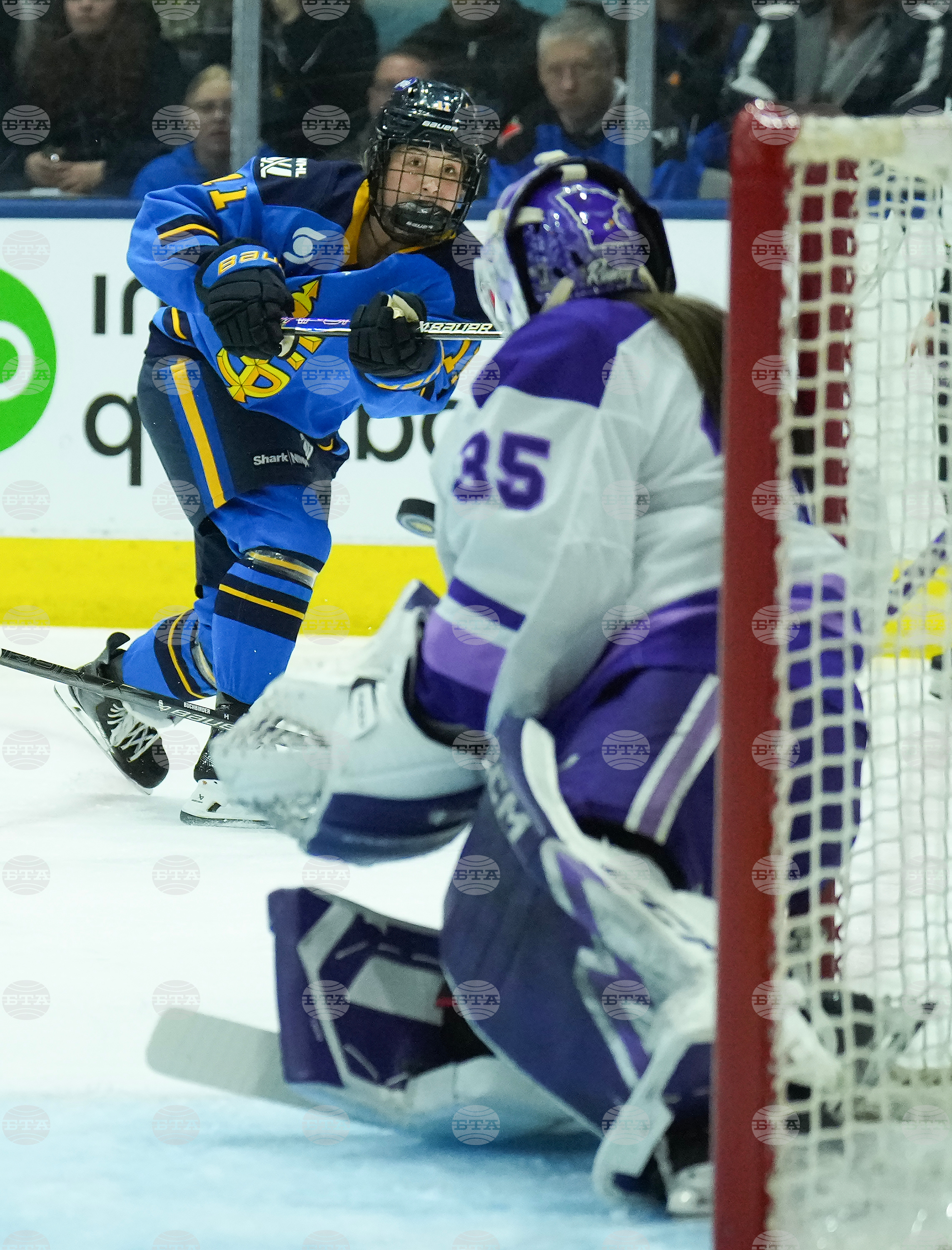 PWHL Sceptres Frost Hockey