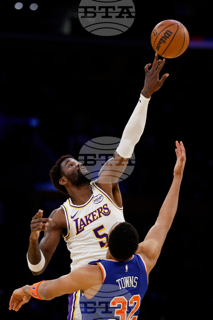 Knicks Lakers Basketball