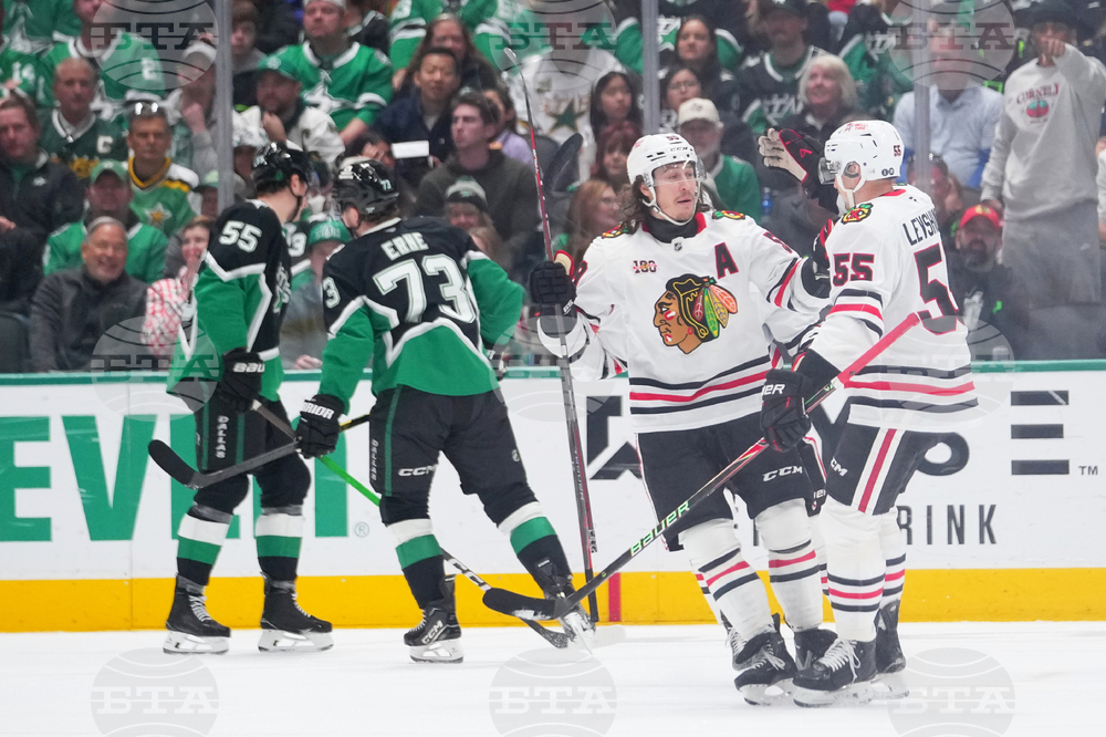 Blackhawks Stars Hockey