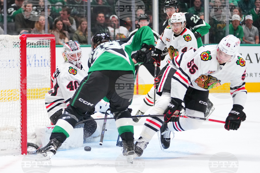 Blackhawks Stars Hockey