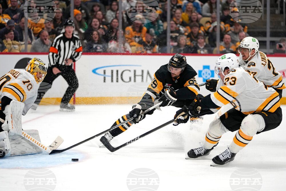 Bruins Penguins Hockey
