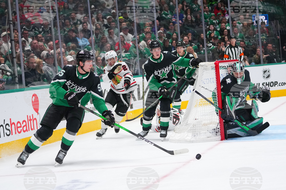 Blackhawks Stars Hockey