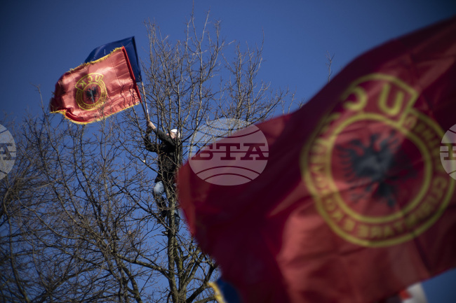 Хиляди участваха в демонстрация в центъра на Прищина срещу Специалния съд за Косово в Хага