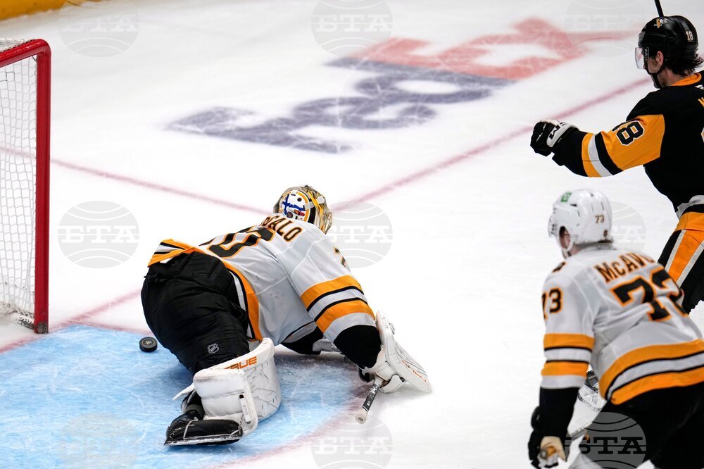 Bruins Penguins Hockey