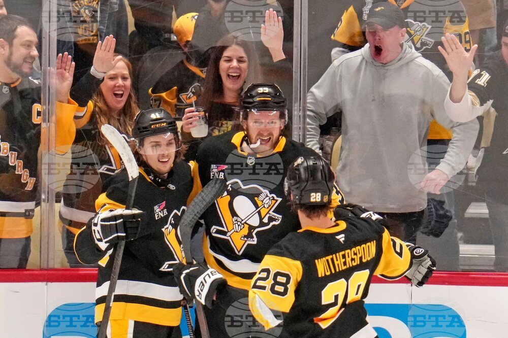 Bruins Penguins Hockey