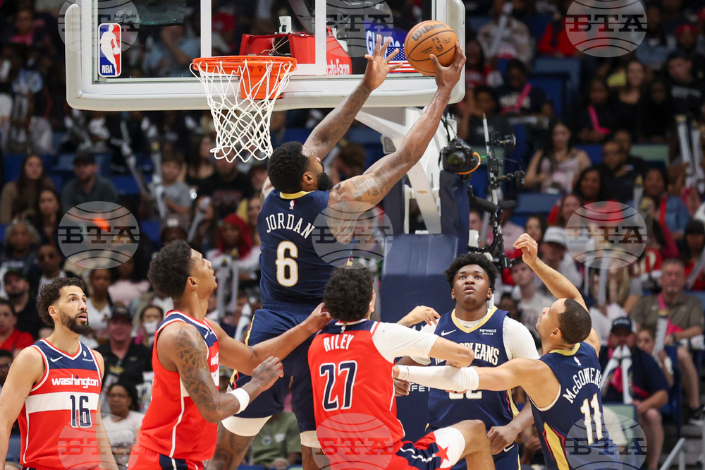 Wizards Pelicans Basketball