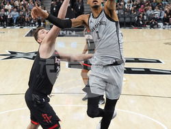 Rockets Spurs Basketball