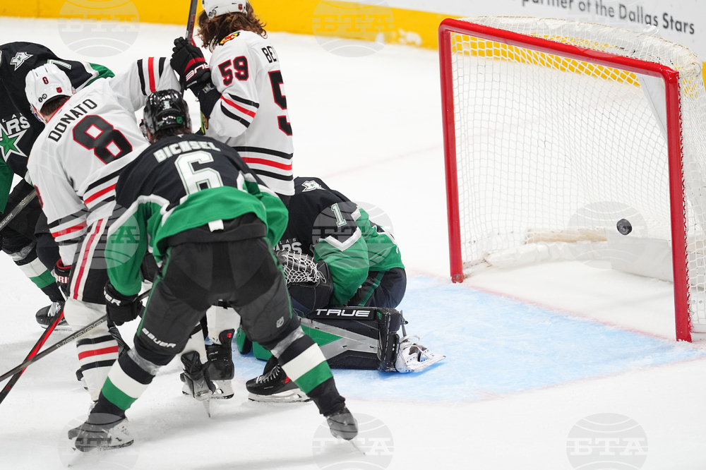 Blackhawks Stars Hockey