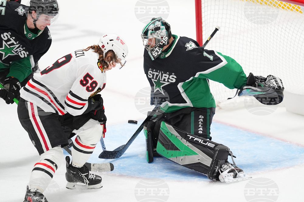 Blackhawks Stars Hockey