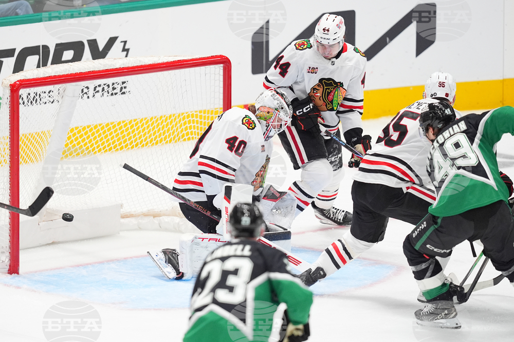 Blackhawks Stars Hockey