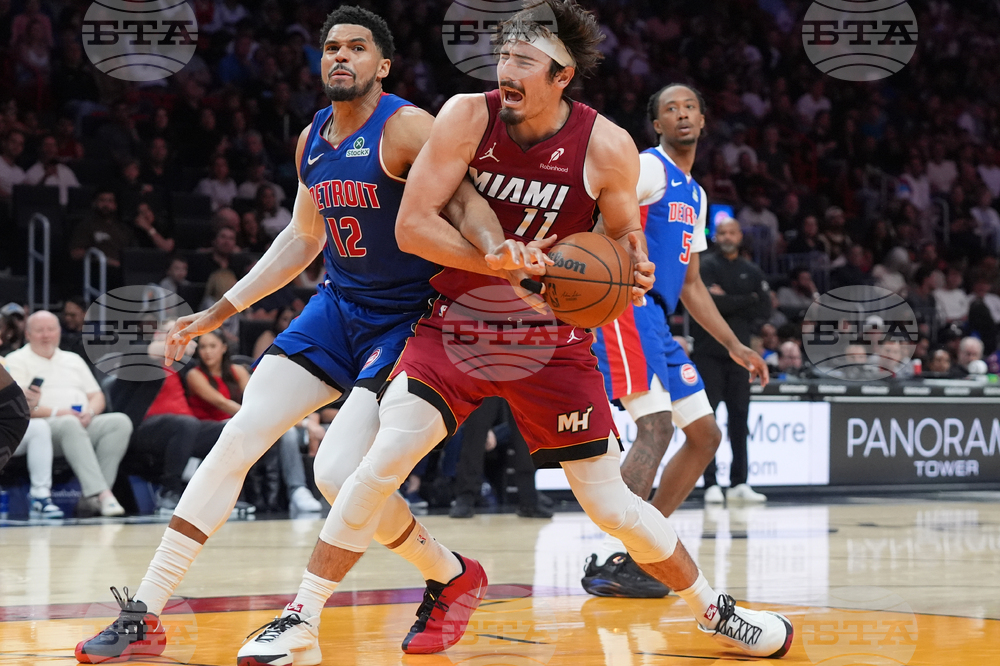 Pistons Heat Basketball