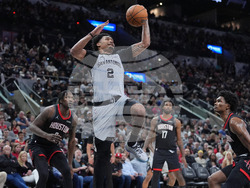 Rockets Spurs Basketball