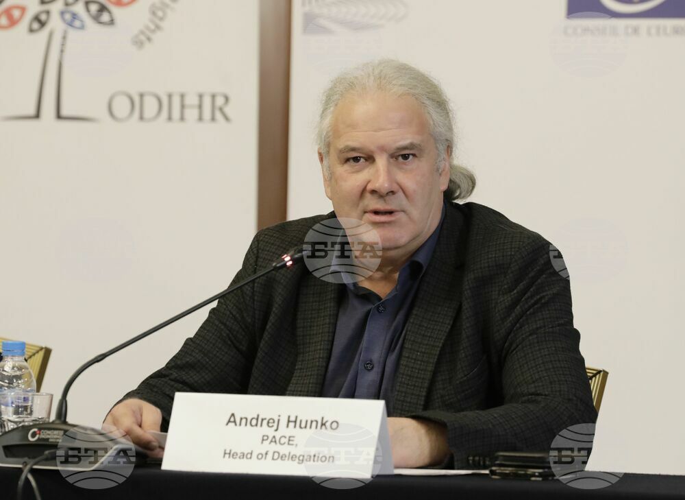 ПАСЕ - пресконференция - парламентарни избори - наблюдатели
