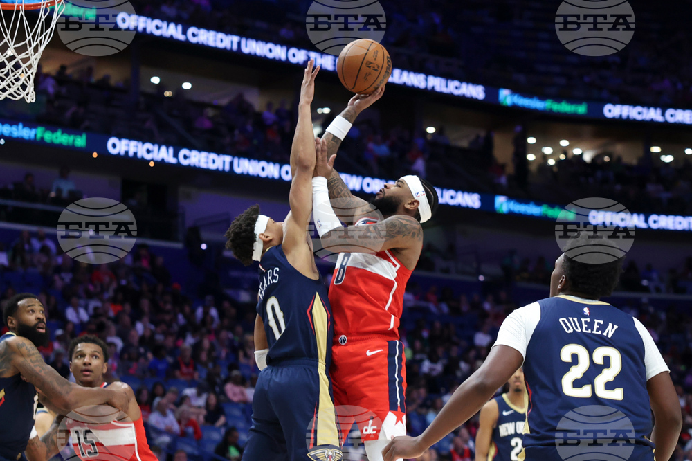 Wizards Pelicans Basketball