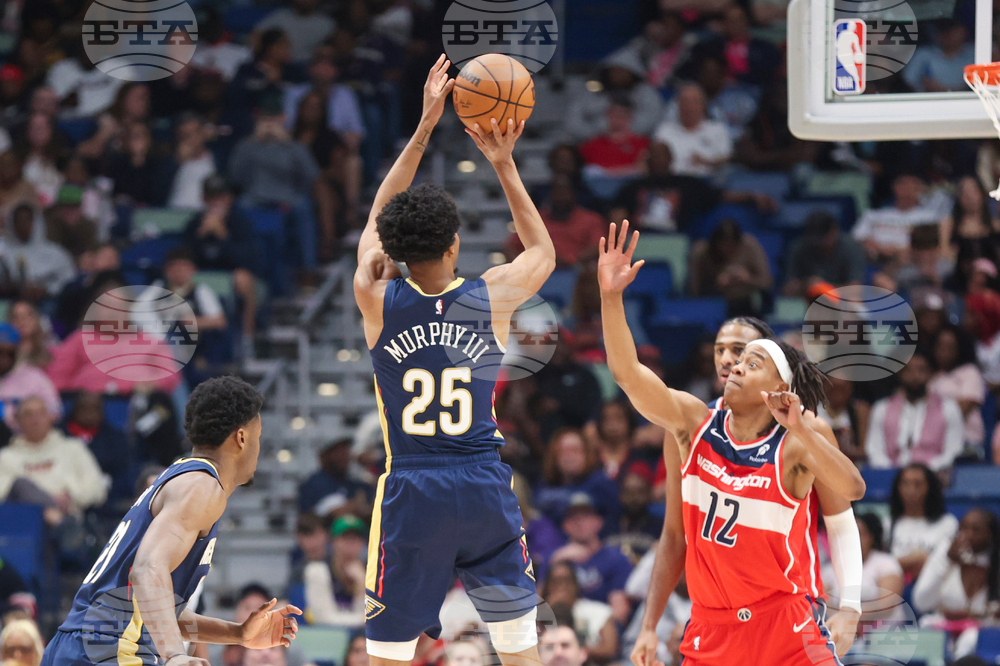 Wizards Pelicans Basketball