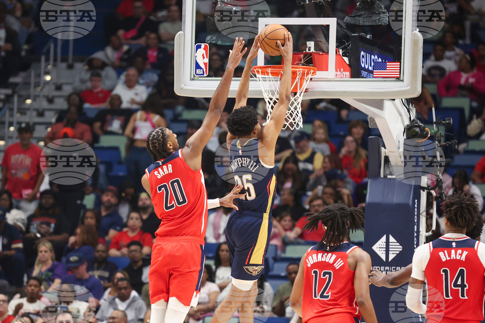 Wizards Pelicans Basketball