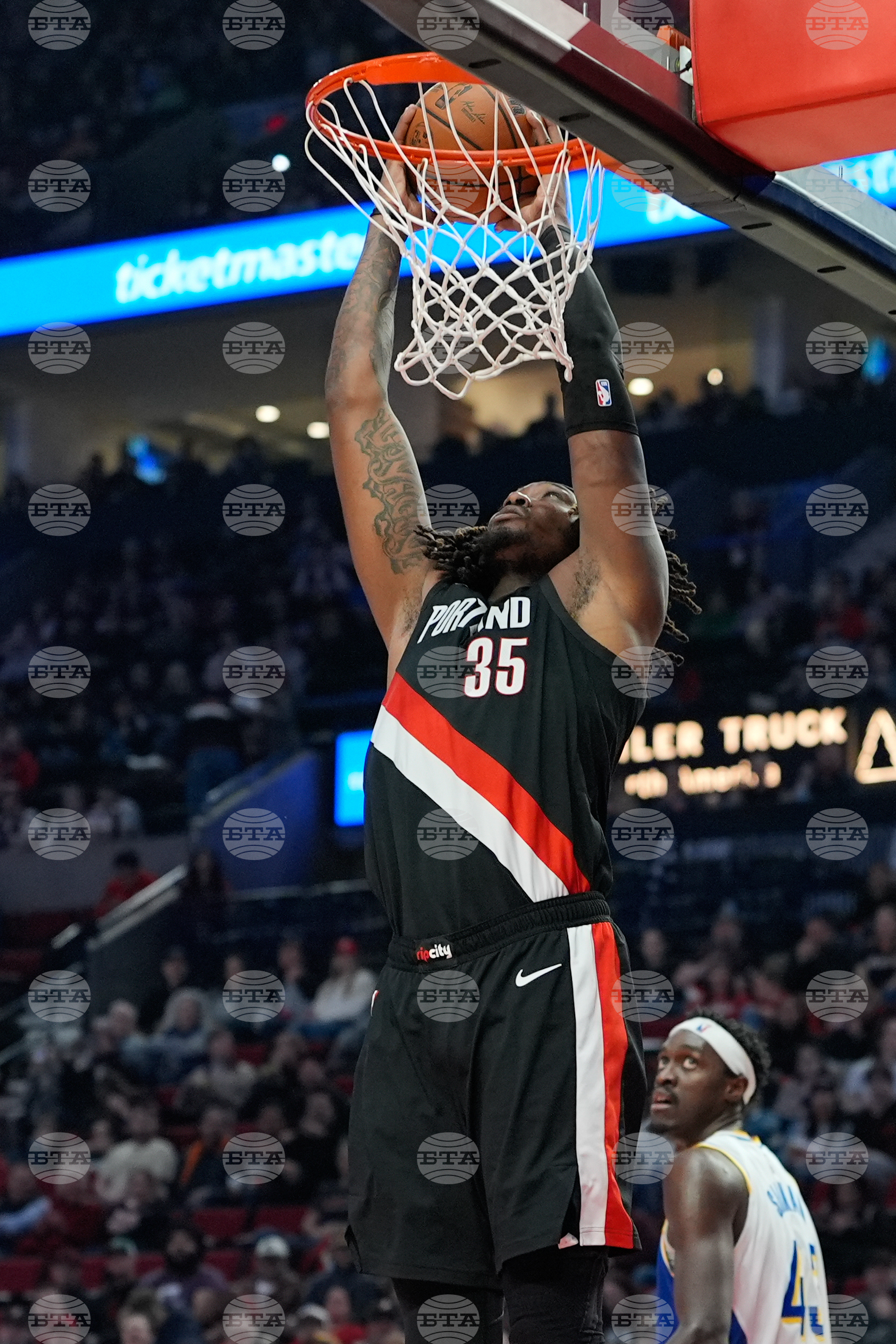 Pacers Trail Blazers Basketball