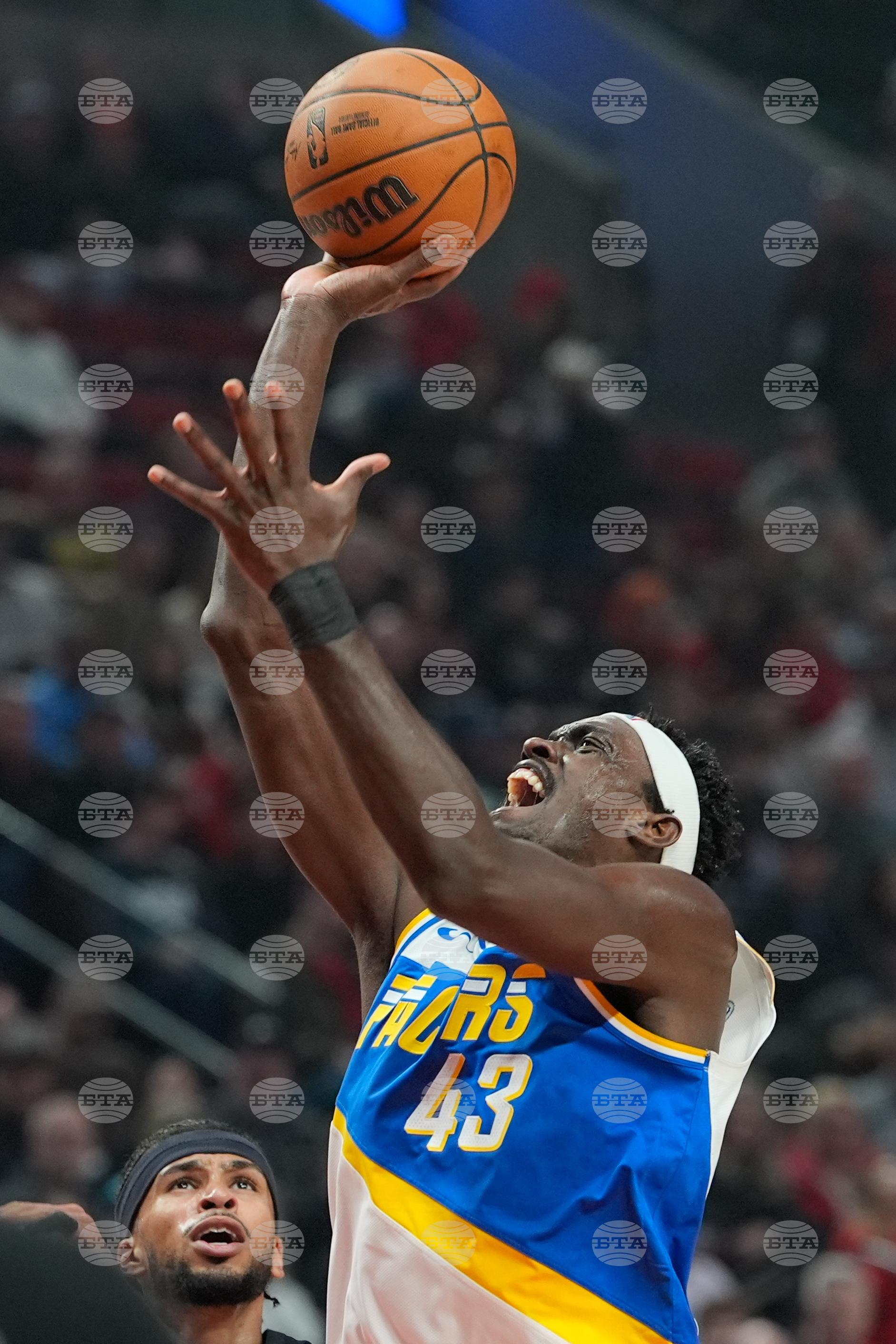 Pacers Trail Blazers Basketball