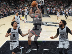 Rockets Spurs Basketball