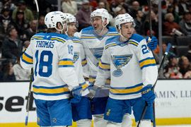 Blues Ducks Hockey
