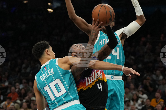 Hornets Suns Basketball