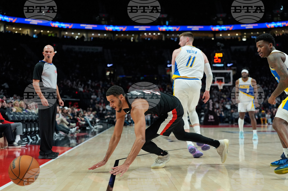 Pacers Trail Blazers Basketball