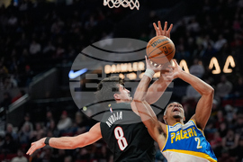 Pacers Trail Blazers Basketball