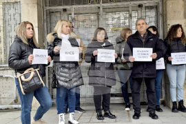 Добрич - „Български пощи“ - протест