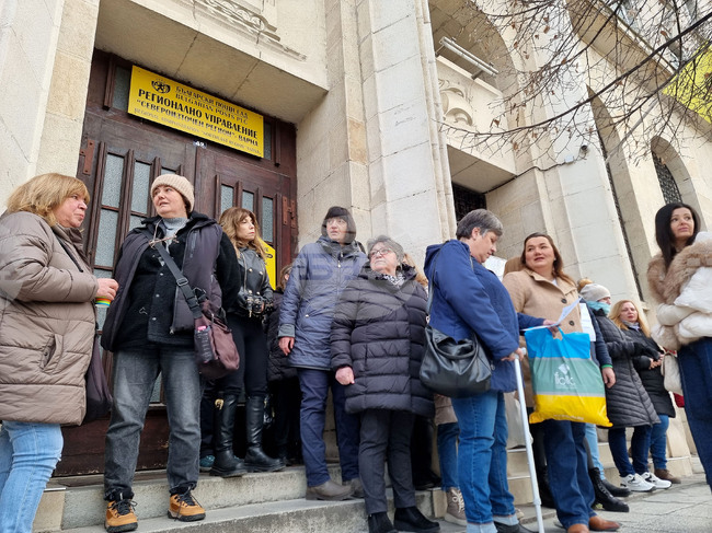 Варна - „Български пощи“ - протест