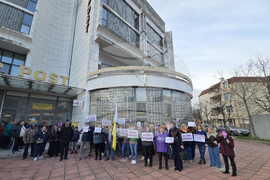 Сливен - „Български пощи“ - протест