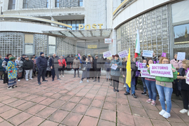 Сливен - „Български пощи“ - протест