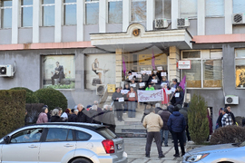 Видин - „Български пощи“ - протест