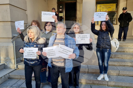 Велико Търново - „Български пощи“ - протест