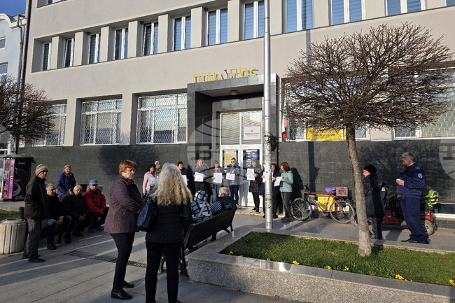 Панагюрище - „Български пощи“ - протест