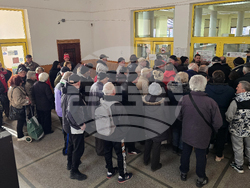 Враца - протест - служители пощи