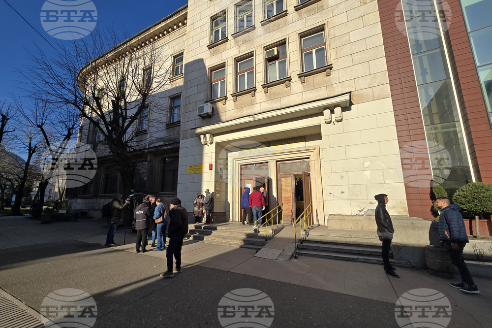 Враца - протест - служители пощи