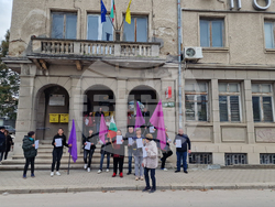 Търговище - пощенски служители - протест