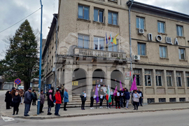 Търговище - пощенски служители - протест