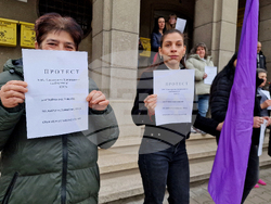 Търговище - пощенски служители - протест