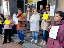 Кюстендил - „Български пощи“ - протест