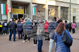 Кюстендил - „Български пощи“ - протест