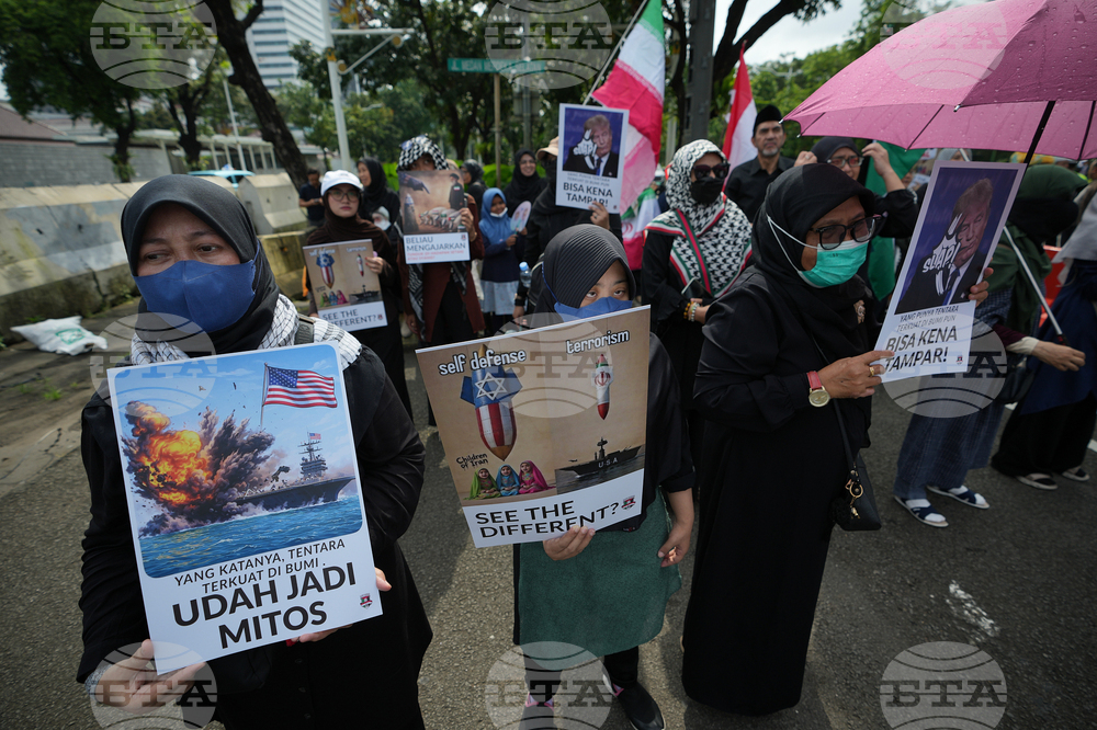 Indonesia Iran US Israel Protest