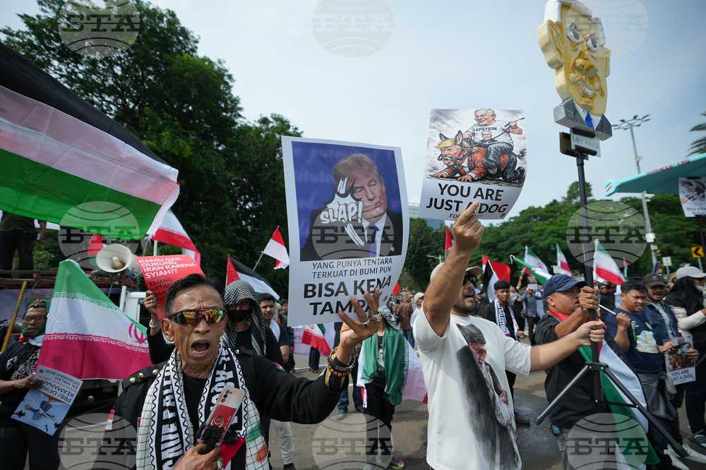 Indonesia Iran US Israel Protest