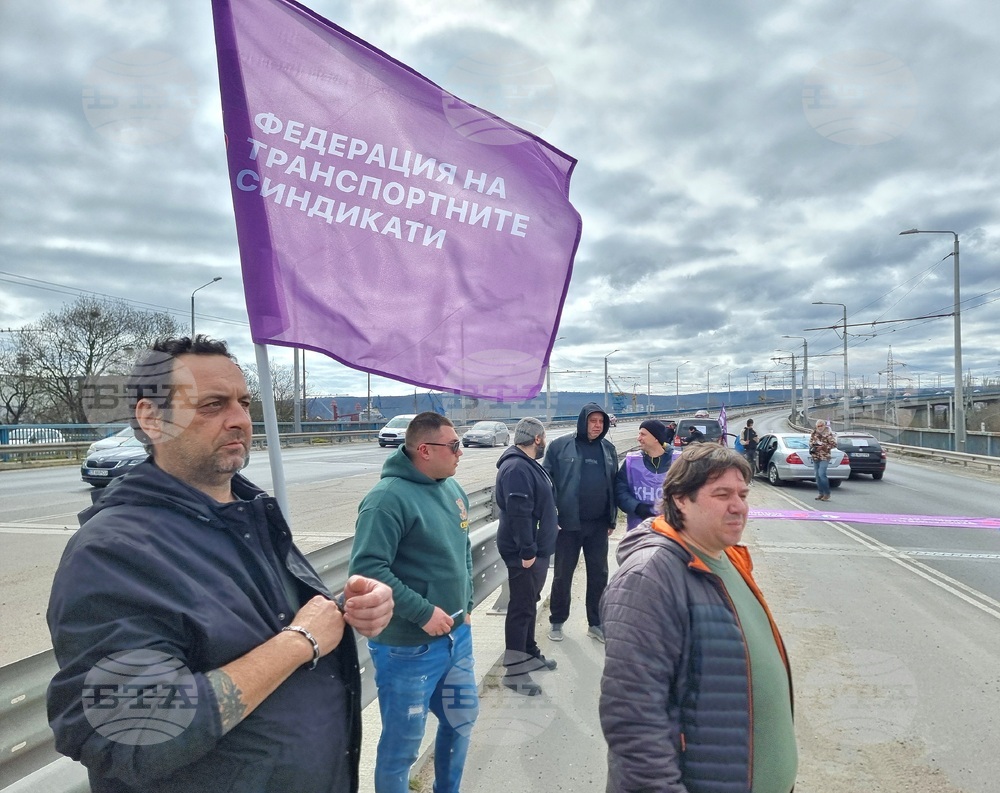 Варна - КНСБ - градски транспорт - протест