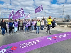 Варна - КНСБ - градски транспорт - протест