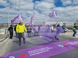 Варна - КНСБ - градски транспорт - протест