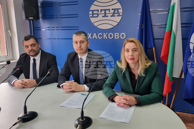 Национален пресклуб на БТА Хасково - партия „Възраждане“ - пресконференция